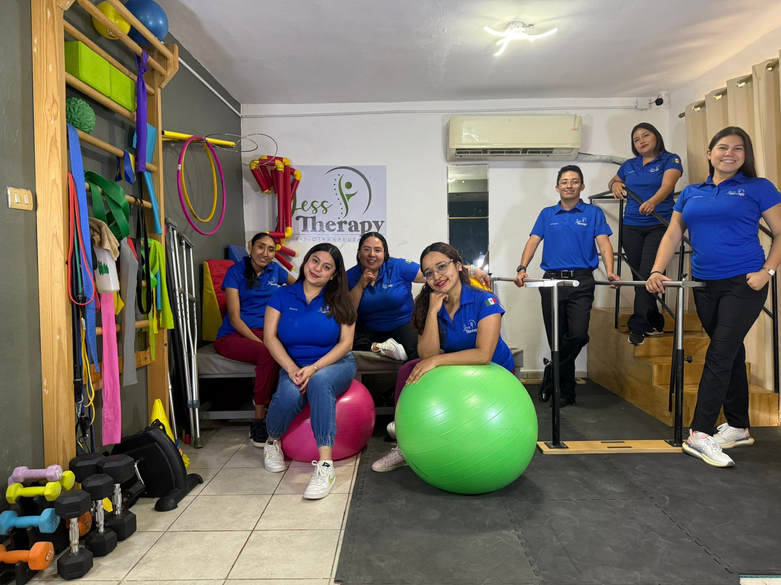 Equipo profesional de fisioterapia JessTherapy